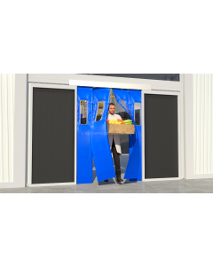 Insulated Strip Curtain Kit