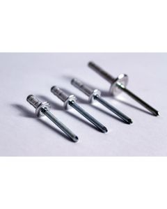 Rivets - Aluminium / Steel - Multi-grip Rivet -  4.8mm Dia X 15mm L (pack Of 100)