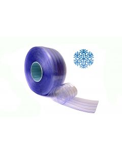 Ribbed Freezer Grade PVC Strip Rolls  - 50 Metre