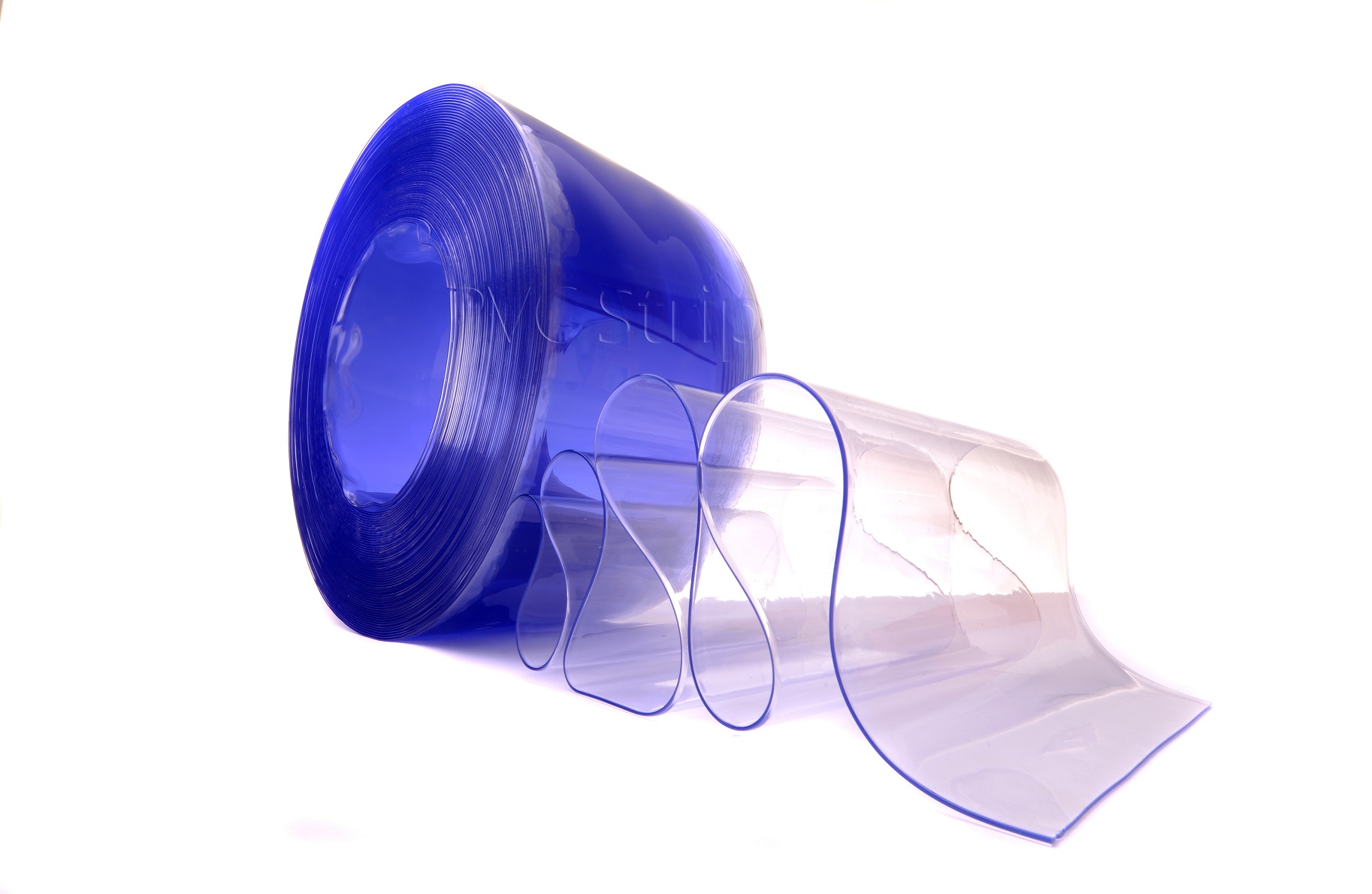 Clear PVC Strip Roll
