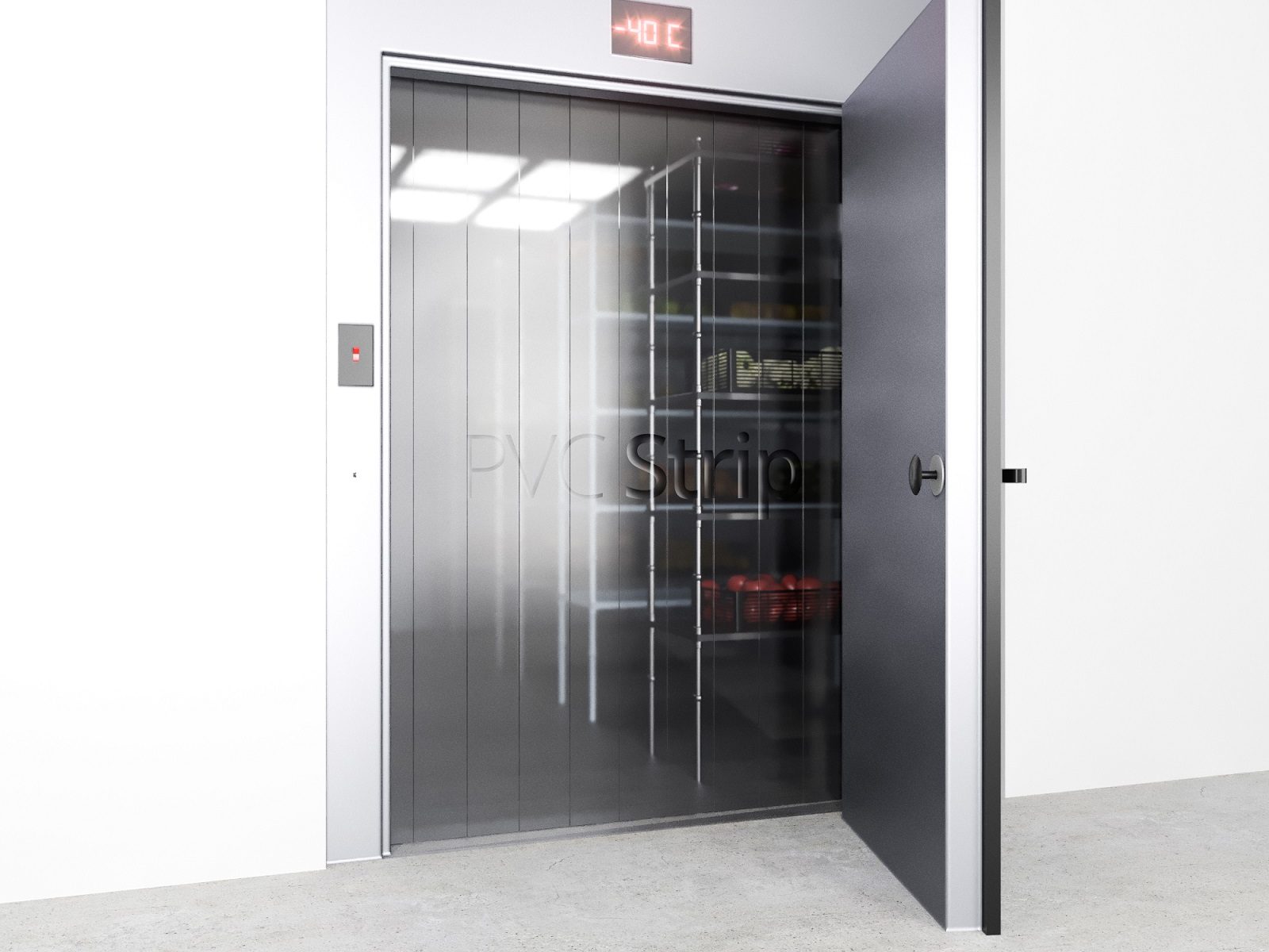 Cold Storage and Freezer PVC Strip Curtain