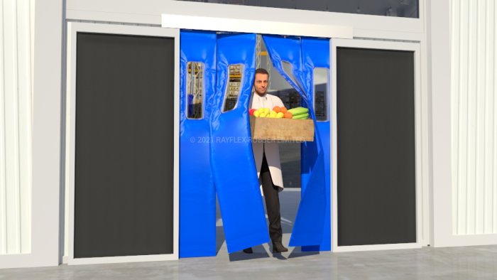 insulated strip curtains